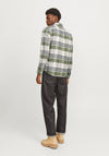 Jack & Jones Norris Flannel Check Shirt, Green