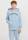 Jack & Jones Boys Caleb Long Sleeve Hoodie, Blue