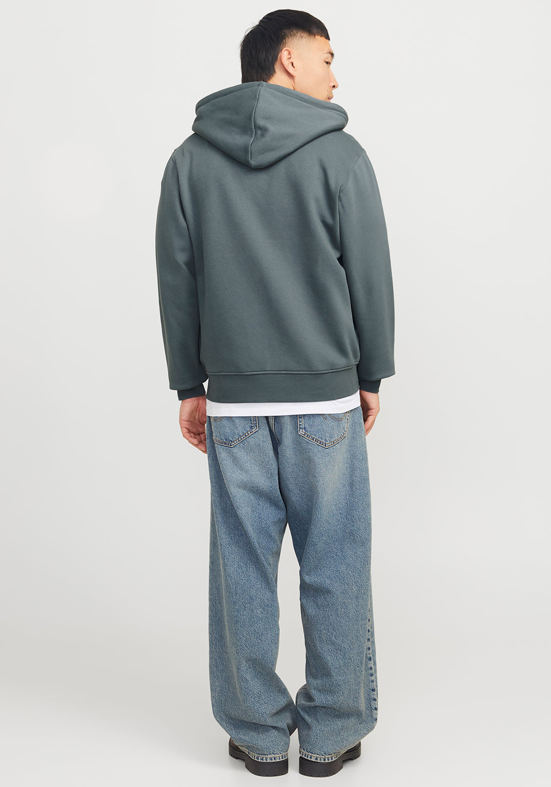 JACK & JONES Jjeholmen Sweat Zip Hood Noos Veste Homme - Sweat à Capuche Zippé