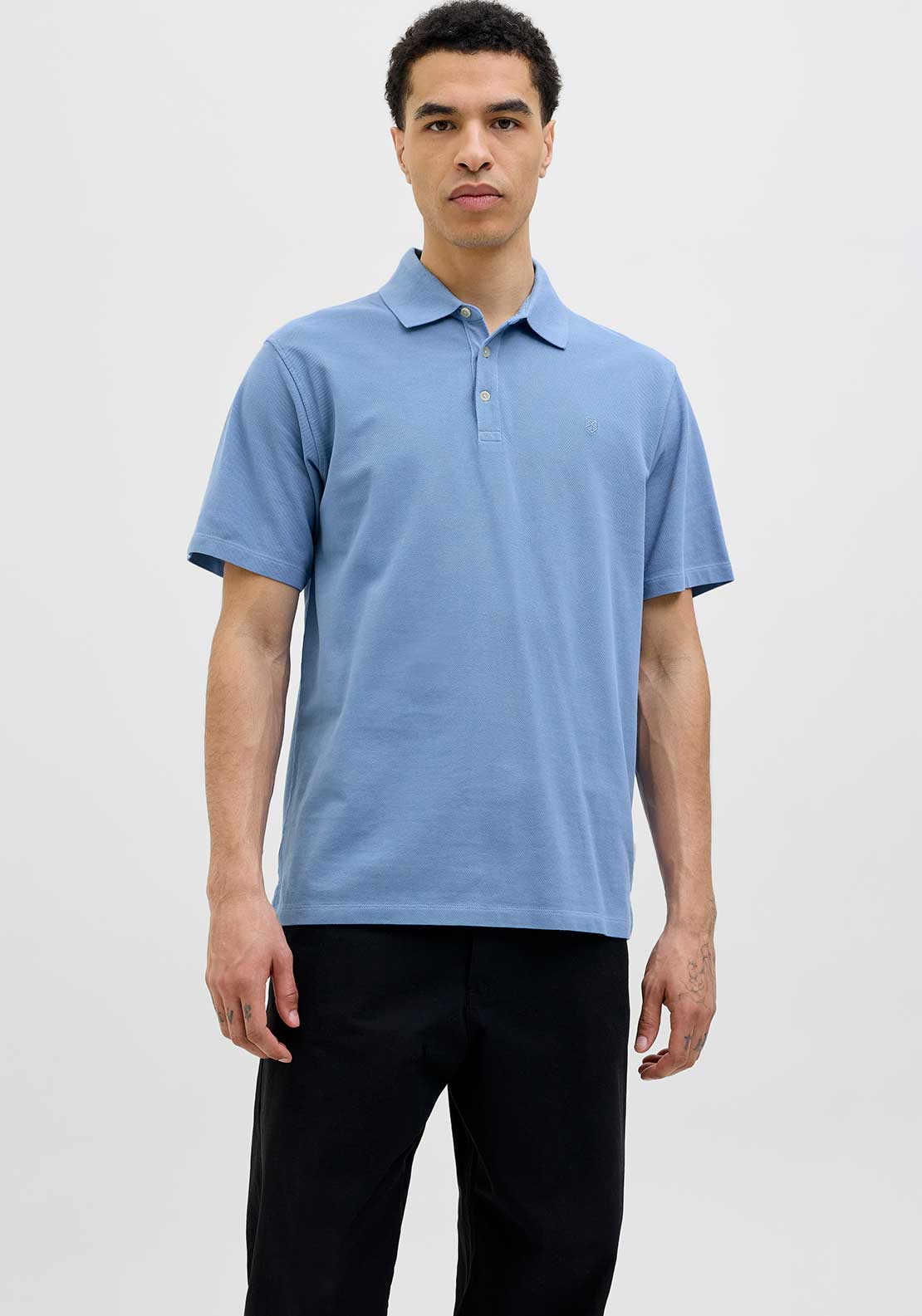 Jack & Jones William Polo Shirt, Pacific Coast Blue