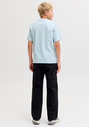 Jack & Jones Boys Caleb Varsity Short Sleeve Tee, Blue