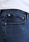 Jack & Jones Clark Original Regular Fit Jeans, Blue Denim