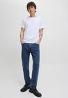 Jack & Jones Clark Original Regular Fit Jeans, Blue Denim