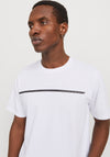 Jack & Jones Fusion Full Branding T-Shirt, Bright White
