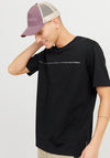 Jack & Jones Fusion Full Branding T-Shirt, Black