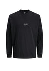 Jack & Jones Boy Soho Short Sleeve Tee, Black