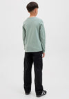 Jack & Jones Boy Plas Long Sleeve Top, Green