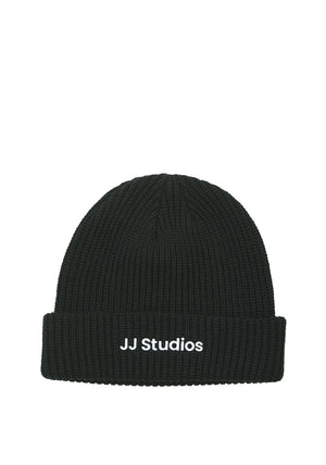 Jack & Jones JJ Studios Soho Beanie, Black