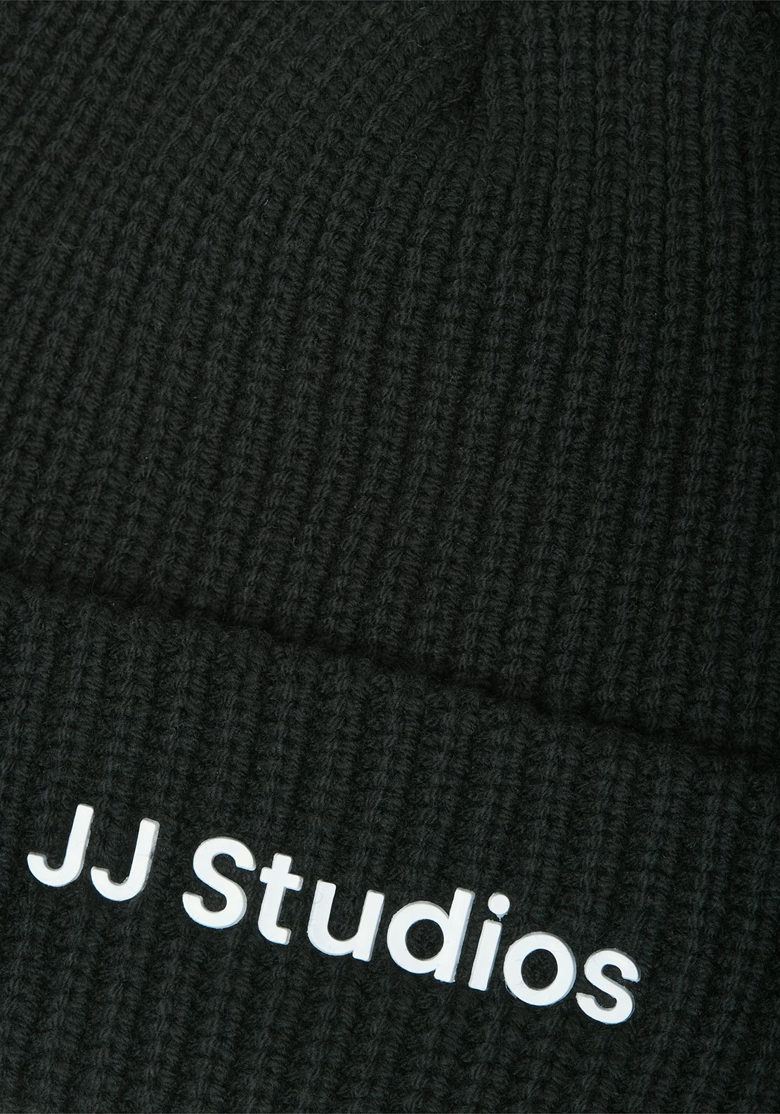 Jack & Jones JJ Studios Soho Beanie, Black