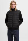 Jack & Jones Hudson Contrast Sleeve Jacket, Black
