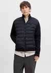 Jack & Jones Hudson Contrast Sleeve Jacket, Navy