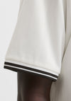 Jack & Jones Retro Football Jersey, Off White