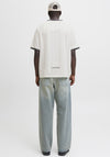 Jack & Jones Retro Football Jersey, Off White