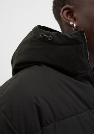 Jack & Jones Global Puffer Jacket, Black