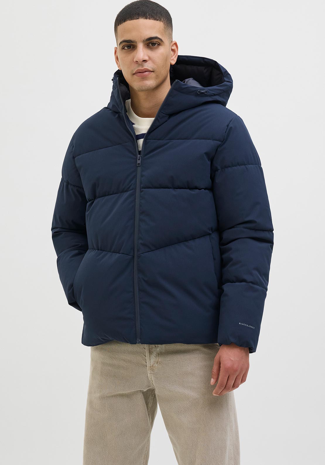 Jack & Jones Global Puffer Jacket, Navy