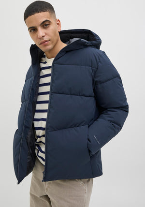 Jack & Jones Global Puffer Jacket, Navy