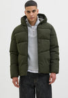 Jack & Jones Global Puffer Jacket, Forest Green