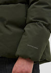 Jack & Jones Global Puffer Jacket, Forest Green