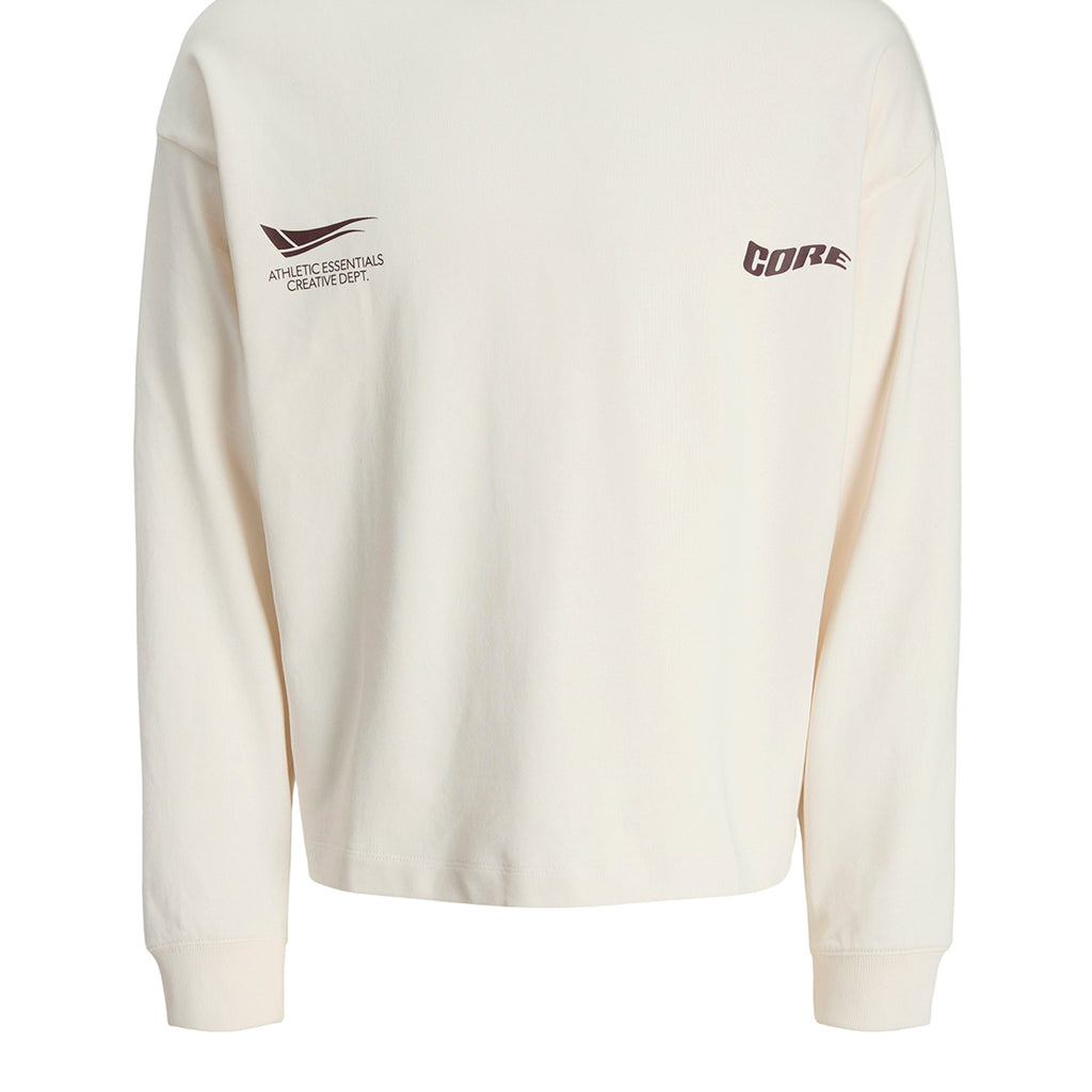 Jack Jones Signal Sweatshirt, Cream McElhinneys