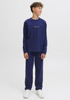 Jack & Jones Boy Norre Long Sleeve Top, Navy