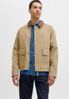 Jack & Jones River Utility Jacket, Beige