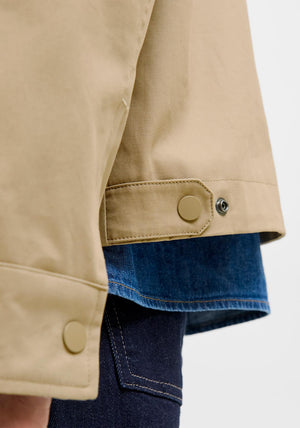 Jack & Jones River Utility Jacket, Beige