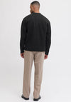 Jack & Jones Bradfort Knit Polo Shirt, Black