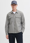Jack & Jones Point Commute Overshirt, Steeple Grey