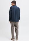 Jack & Jones Ayle Overshirt, Dark Navy Melange