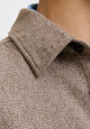 Jack & Jones Ayle Overshirt, Taupe Melange