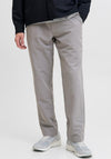 Jack & Jones Kane Commute Travel Trousers, Grey
