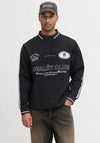 Jack & Jones Phase Football Knit Sweater, Black