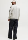 Jack & Jones Phase Football Knit Sweater, Ecru