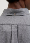 Jack & Jones Barkley Flannel Shirt, Frost Grey