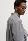 Jack & Jones Barkley Flannel Shirt, Frost Grey