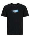 Jack & Jones Boy Condor Short Sleeve Tee, Black