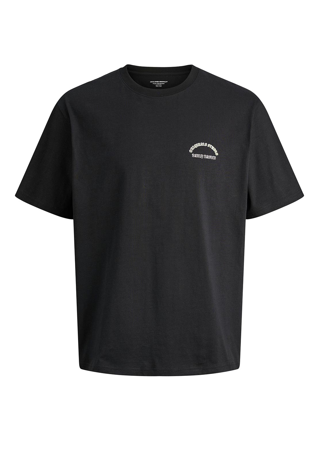 Jack & Jones Boy Meadows Back Graphic Tee, Black