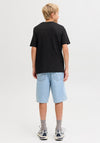 Jack & Jones Boys Bleecker Short Sleeve Tee, Black
