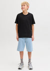 Jack & Jones Boys Bleecker Short Sleeve Tee, Black
