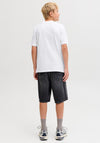 Jack & Jones Boys Bleecker Short Sleeve Tee, White