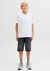 Jack & Jones Boys Bleecker Short Sleeve Tee, White