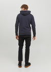 Jack & Jones Star Hoodie, Dark Navy