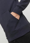 Jack & Jones Star Hoodie, Dark Navy