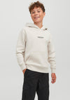 Jack & Jones Boys Vesterbro Long Sleeve Hoodie, Moonbeam