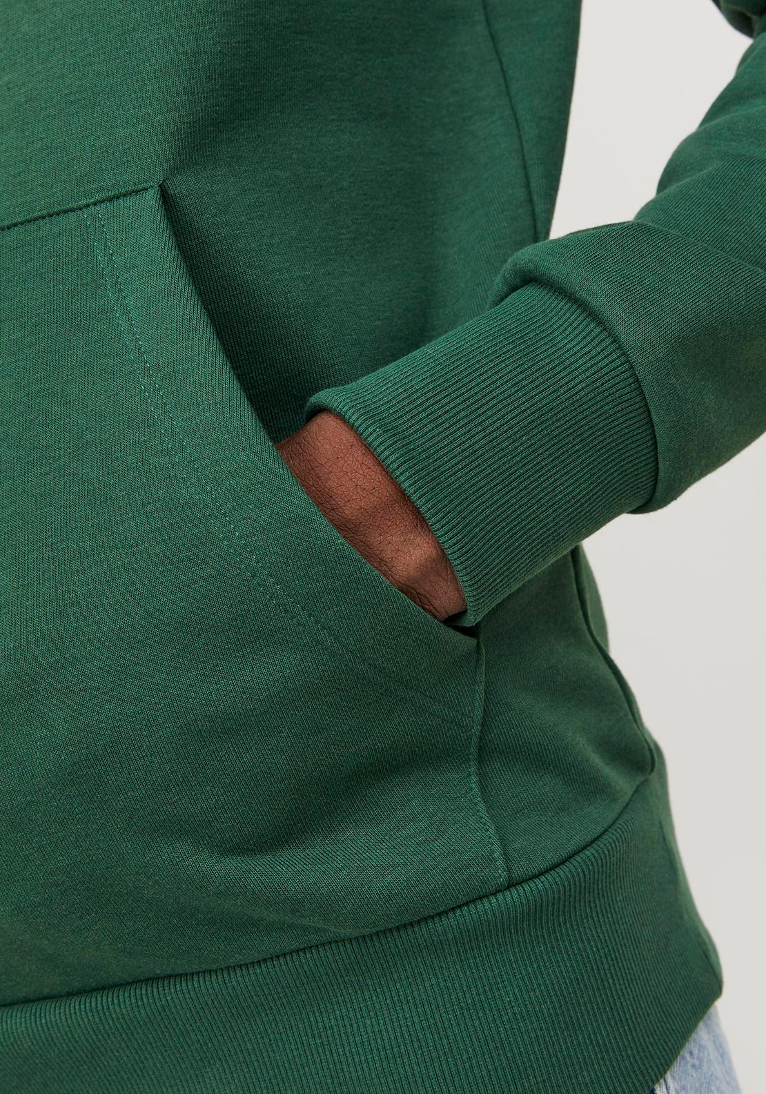 Jack & Jones Josh Hoodie, Dark Green