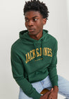 Jack & Jones Josh Hoodie, Dark Green