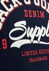 Jack & Jones Logo T-Shirt, Navy Blazer