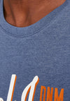 Jack & Jones Logo T-Shirt, Ensign Blue