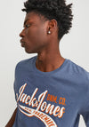 Jack & Jones Logo T-Shirt, Ensign Blue