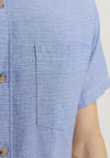Jack & Jones Abel Short Sleeve Shirt, Ensign Blue